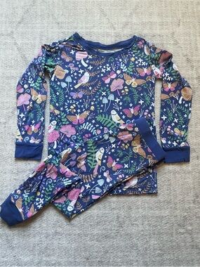 Little Sleepies Twilight Woodland Magic Bamboo Two-Piece LS Pajamas (3T)